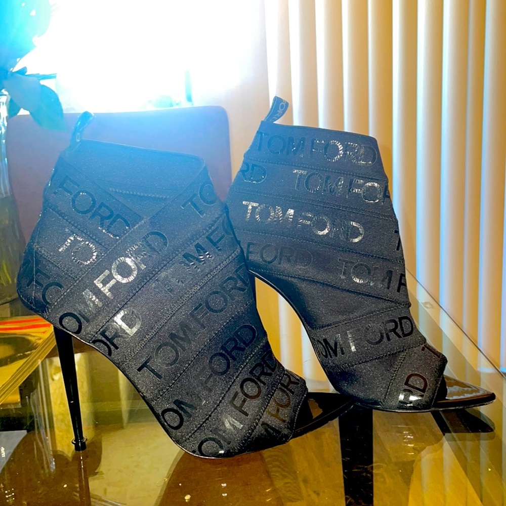 Black ankle boots- TOM FORD